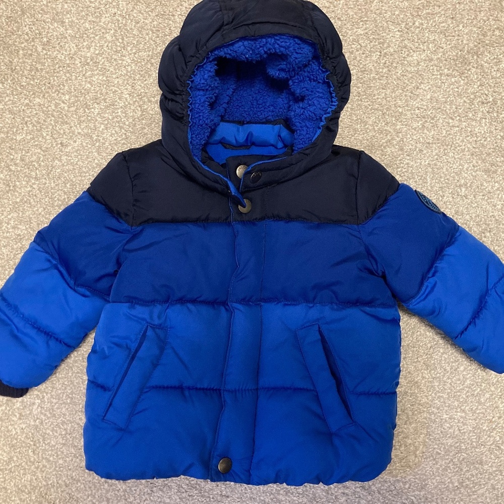 Baby Gap Winter Coat 18-24M Blue